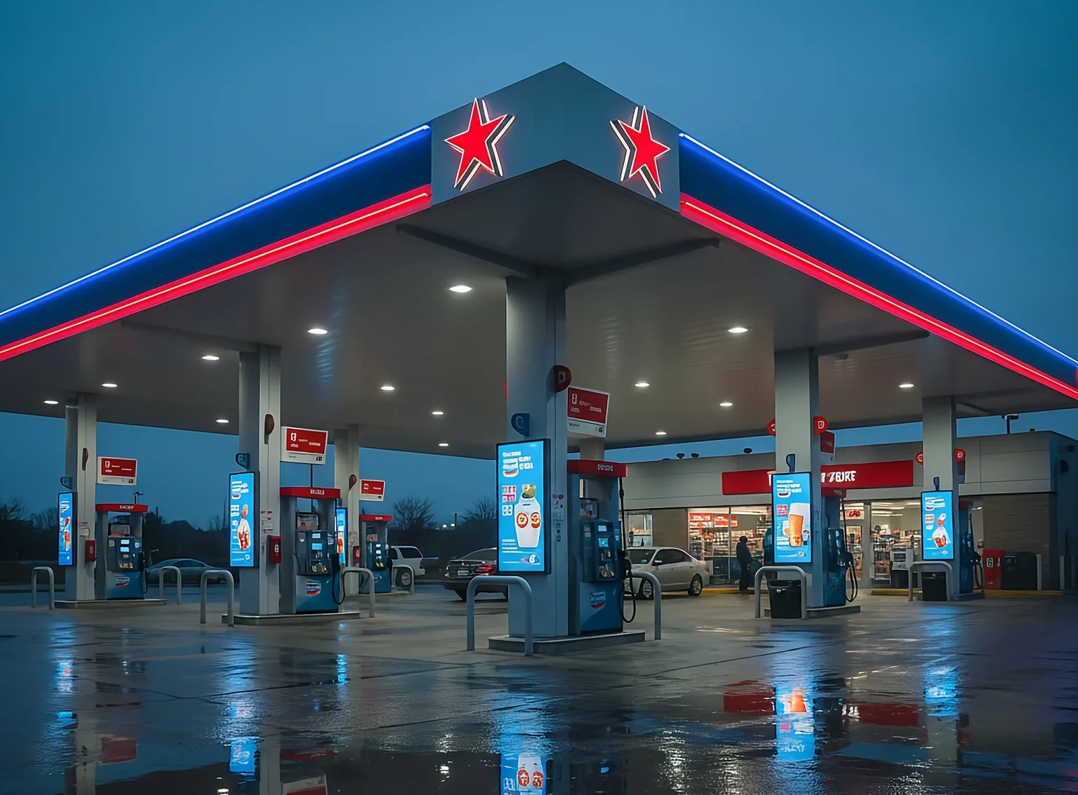 Commercial Ceiling LED Signs Ceiling-mounted led advertising screen for malls and retail